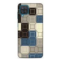 Samsung Galaxy A12 Uyumlu Kılıf Insomnia (50) Shockproof Kılıf Kahve Siyah