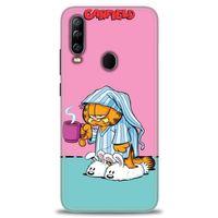 General Mobile GM 20 Pro Kılıf HD Baskılı Kılıf - Garfield + Tam Ekran Koruyucu