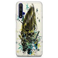 Huawei Nova 5t Kılıf Barber Shop Arka Kapak Koruma Desenli Full Koruyucu