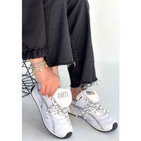 Dissa Beyaz Cilt Bağcıklı Paraşüt Detaylı Spor Ayakkabı