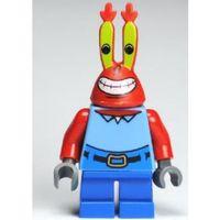Lego Minifigür SpongeBob SquarePants Mr.Krabs bob023