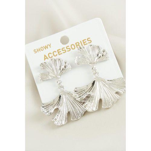 Yaprak Trend Metal Küpe