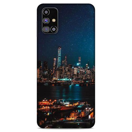 Lopard Samsung Galaxy M31s Uyumlu Kılıf Gece'S (6) Silikon Kılıf Şehir