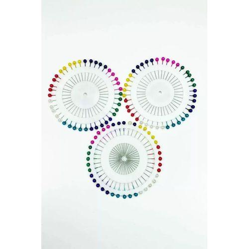 3 Set Tesettür Eşarp Başlı Toplu İğne 120 Adet