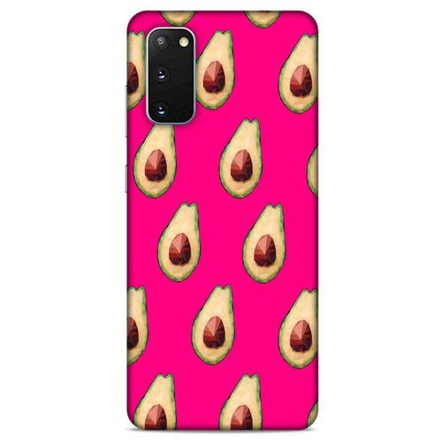 Samsung Galaxy S20 Uyumlu Kılıf Pembe Delisi (24) Darbe Emici Kılıf Avokado