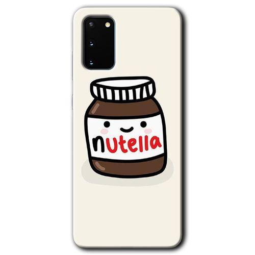 Galaxy S20 Kılıf HD Desen Baskılı Arka Kapak - Nutella Aşkım