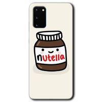 Galaxy S20 Kılıf HD Desen Baskılı Arka Kapak - Nutella Aşkım