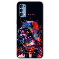 OPPO Oppo Reno 4 Kılıf HD Desen Baskılı Arka Kapak - Father Vader
