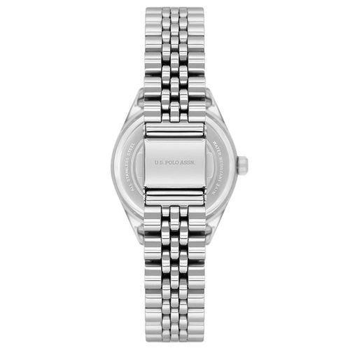 U.s Polo Assn. USPA2085-03 Quartz Çelik Gri Mavi Kadran 30 mm Kadın Kol Saati
