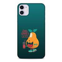 Frutix Armut 02 Apple Iphone 11 Kılıf Desenli Silikon