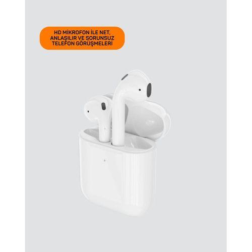 İphone 11 12 13 14 15 Pro Max Uyumlu Tws Kulaklık Gürültü Önleyici Stereo Ses