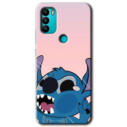 Potkal Hediye Fabrikası General Mobile GM 21 Plus HD Baskılı Kılıf + 9D Tam Ekran Koruyucu - Stitch