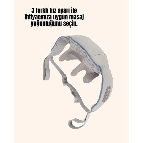 Pu Deri Taşınabilir Masaj Aleti | Çok Bölgeli Kullanım