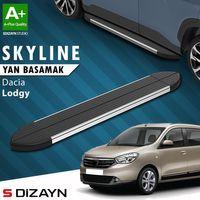S-Dizayn Dacia Lodgy Skyline Krom Yan Basamak 203 Cm 2012 Üzeri A+ Kalite