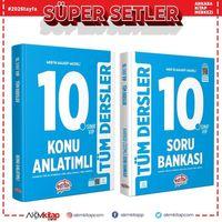 Editör Yayınları 10.Sınıf VİP Tüm Dersler Konu ve Soru Seti 2 Kitap