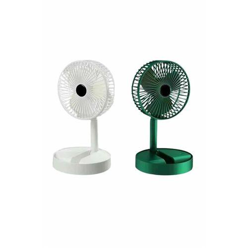 Katlanabilir Teleskopik Şarjlı Fan Masaüstü Soğutucu Vantilatör