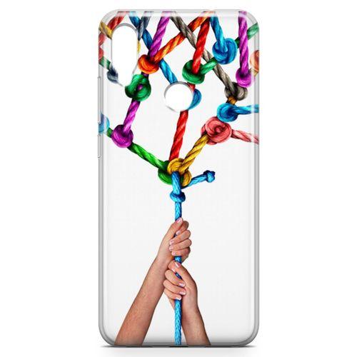 Xiaomi Redmi Note 7 Pro Kılıf Bağlılık Arka Kapak Koruma Desenli Full Koruyucu