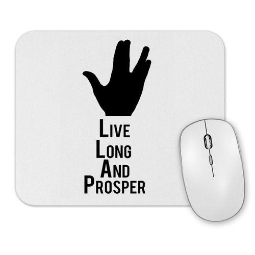 Spock  Live Long And Prosper Mouse Pad