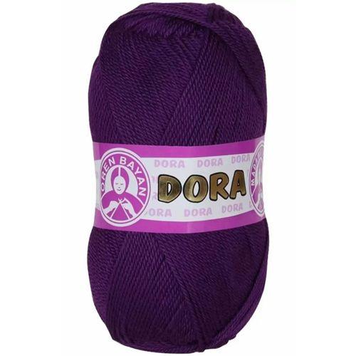 1 Adet Dora El Örgü İpi Yünü 100 gr 043 Mor