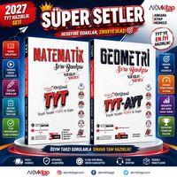 Orjinal TYT Mikro Matematik ve Geometri Soru Bankası Seti 2 Kitap