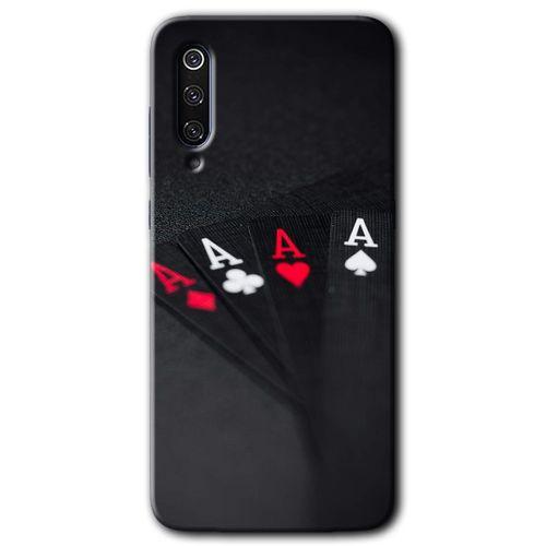 Xiaomi Mi 9 HD Baskılı Kılıf + 9D Tam Ekran Koruyucu - Full As