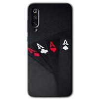 Xiaomi Mi 9 HD Baskılı Kılıf + 9D Tam Ekran Koruyucu - Full As