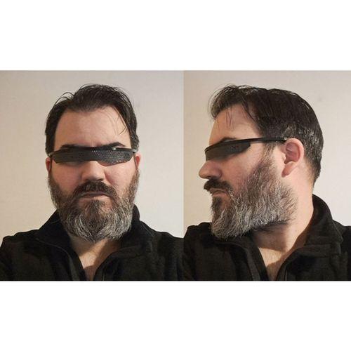 Delik Gözlükleri Acil Durum Gözlükleri Kolay Baskı 3D Baskı (Bu ürün Sadece Plastik parçadır - Almadan Önce Soru Sorabilirsiniz)