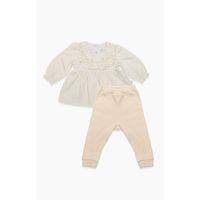 Bistyle Bistyle 2li Takım Müslin Daisy Flowers 14130 Somon