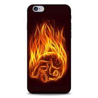 Lopard Apple Iphone 6 Plus Uyumlu Kılıf FireX (50) Shockproof Kılıf İskelet Kafa