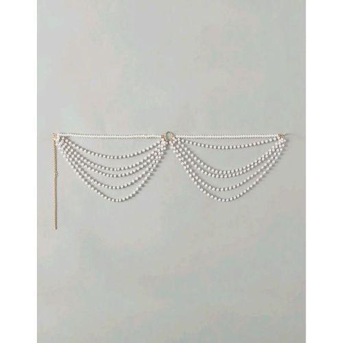 İnci Şıklığıyla Plajlarda Parla – Ayarlanabilir Bikini Zincir Aksesuarı