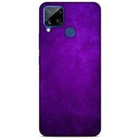 Realme C15 Uyumlu Kılıf Mor Delisi (2) Kabı Noktalı