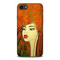 Lopard Apple Iphone 7 Uyumlu Kılıf Sürreal Yüzler ♀ (30) Silicone Case Desenli