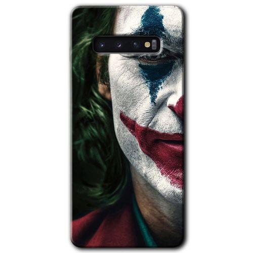 Potkal Hediye Fabrikası Samsung Galaxy S10 HD Baskılı Kılıf + 9D Tam Ekran Koruyucu - Joker