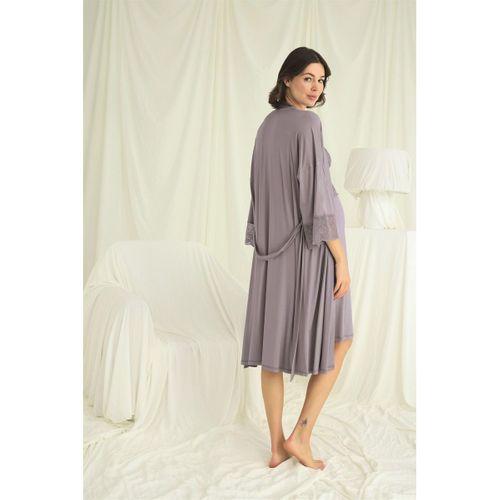 Dantelli Hamile Lohusa Sabahlık Takımı