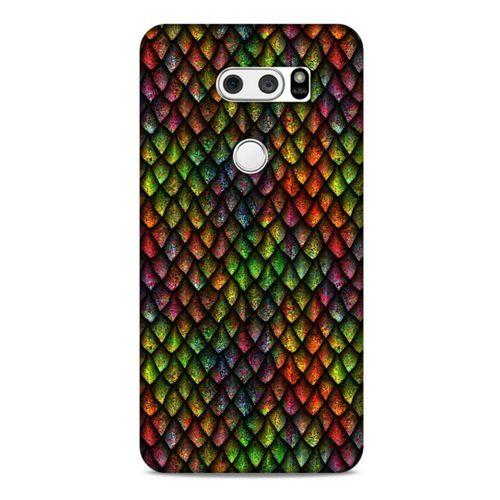 LG K50S Kılıf Dragons (6) Silikon Kılıf Ejderha Skin Çok Renkli