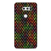 LG K50S Kılıf Dragons (6) Silikon Kılıf Ejderha Skin Çok Renkli
