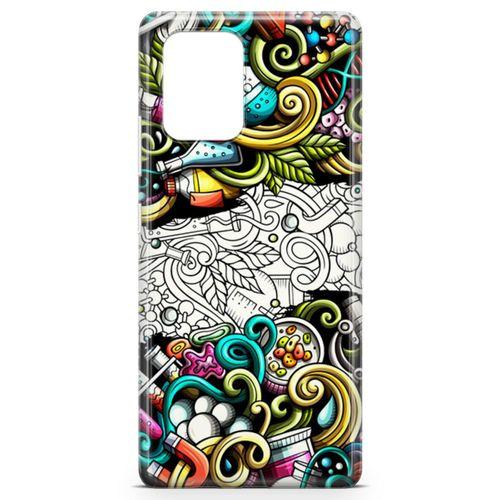 Samsung Galaxy S10 Lite Kılıf Kimya Doodle Arka Kapak Koruma Desenli Full Koruyucu
