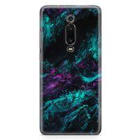 Xiaomi Redmi K20 Pro Premium Kılıf Dağılmış Mürekkep Arka Kapak Koruma Desenli Full Koruyucu