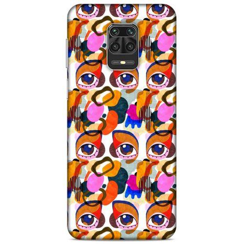 Lopard Xiaomi Redmi Note 9S Uyumlu Kılıf Sürreal Yüzler ♀ (5) Koruma Kabı Baskılı