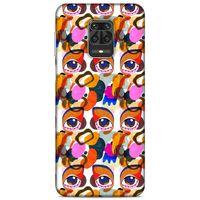 Lopard Xiaomi Redmi Note 9S Uyumlu Kılıf Sürreal Yüzler ♀ (5) Koruma Kabı Baskılı