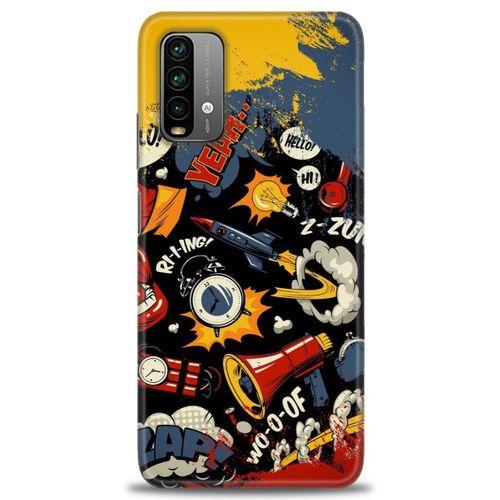 Xiaomi Redmi 9T Kılıf HD Baskılı Kılıf - Z Zum! + Tam Ekran Koruyucu