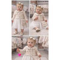 1-2-3 Yaş Bolero Ceketli Çantalı Elbise