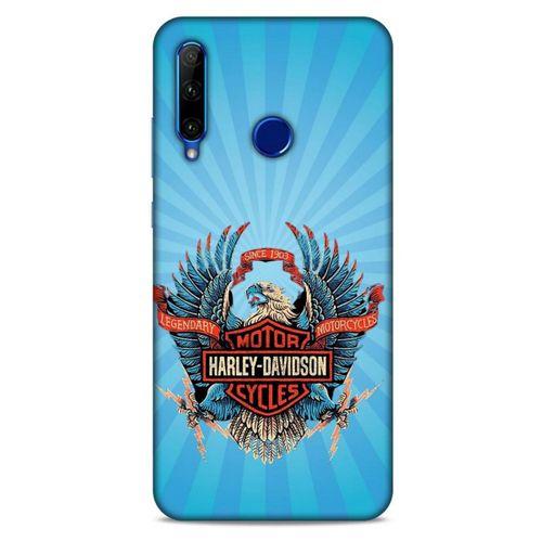Huawei Honor 20 Lite Uyumlu Kılıf Motorsiklet (1) Kılıfı Harley Davidson