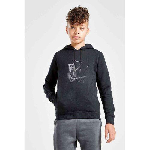 Taylor Momsen Source Baskılı Unisex Çocuk Kapüşonlu Siyah Sweatshirt