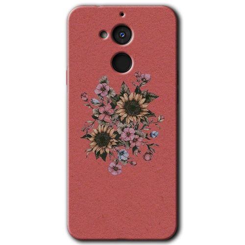 General Mobile GM 8 Kılıf HD Desen Baskılı Arka Kapak - Retro Çiçek