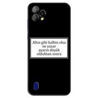 Reeder P13 Blue Plus 2022 Kılıf HD Yazı Baskılı Silikon Arka Kapak - Yazı 3