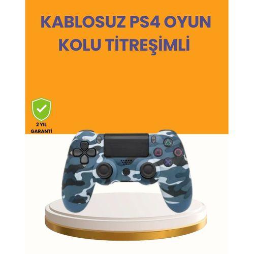 Ps4 Kablosuz Oyun Kolu Gecikmesiz Bağlantılı Ergonomik Tasarımlı