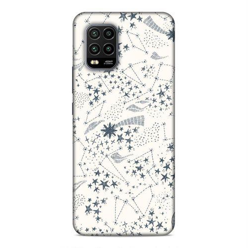 Xiaomi Mi 10 Lite Kılıf Yildiz Haritasi Arka Kapak Silikon Koruma Full Koruyucu