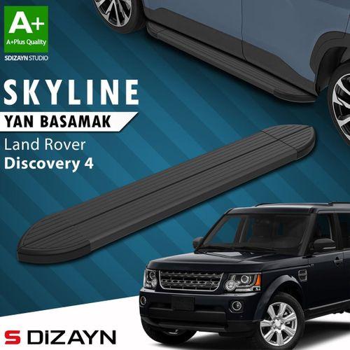 S-Dizayn Land Rover Discovery 4 Skyline Siyah Yan Basamak 193 Cm 2009-2016 A+ Kalite