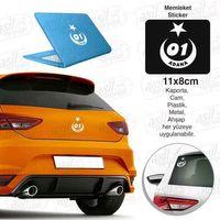 Adana Plaka 01 Ay Yıldız Beyaz Sticker, Oto, Araba, Araç, Etiket, Aksesuar, Tuning, Modifiye, Arma
